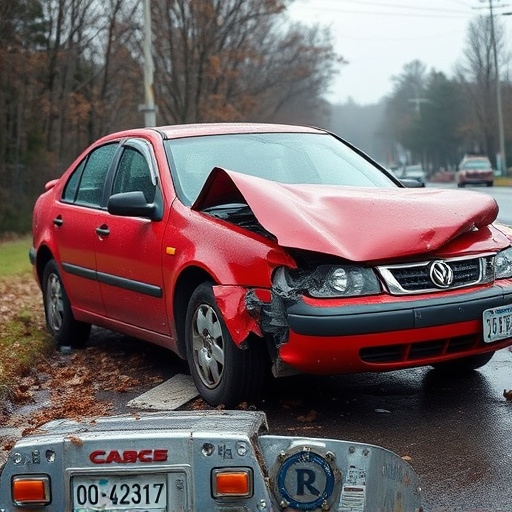 car crash damage