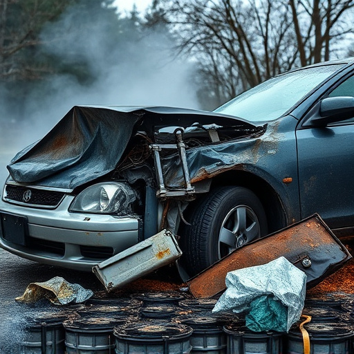 car crash damage