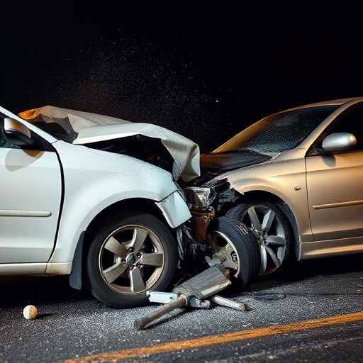 car crash damage