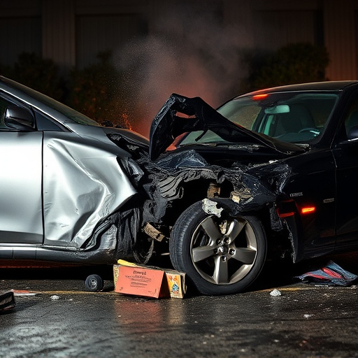 car crash damage