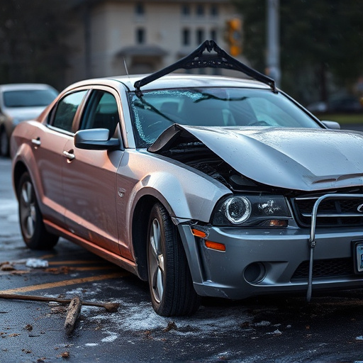 car crash damage