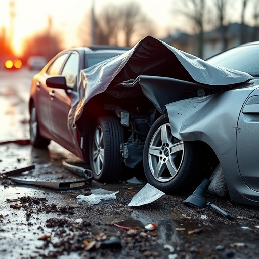 car crash damage