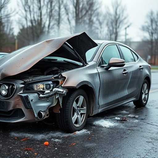 car crash damage