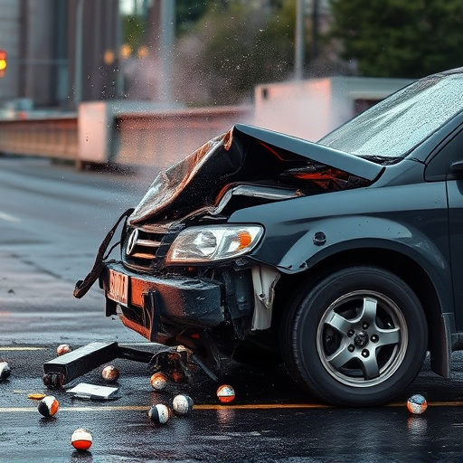 car crash damage