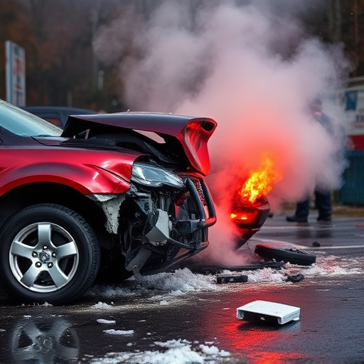 car crash damage