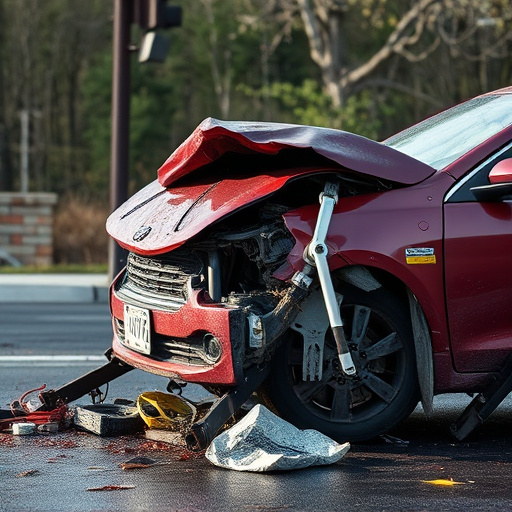 car crash damage