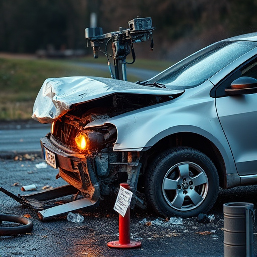 car crash damage