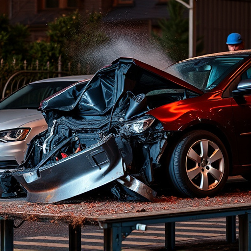 car crash damage
