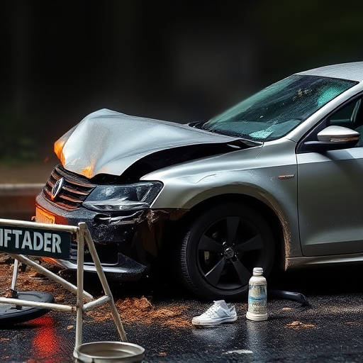 car crash damage