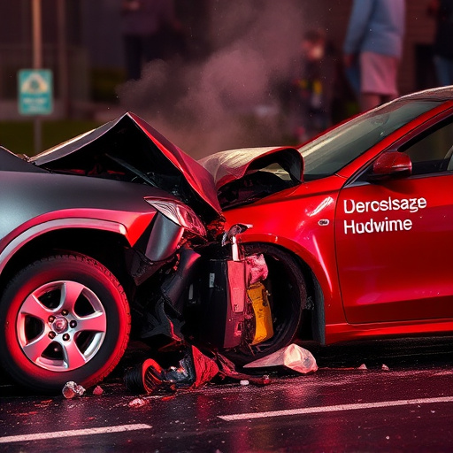 car crash damage