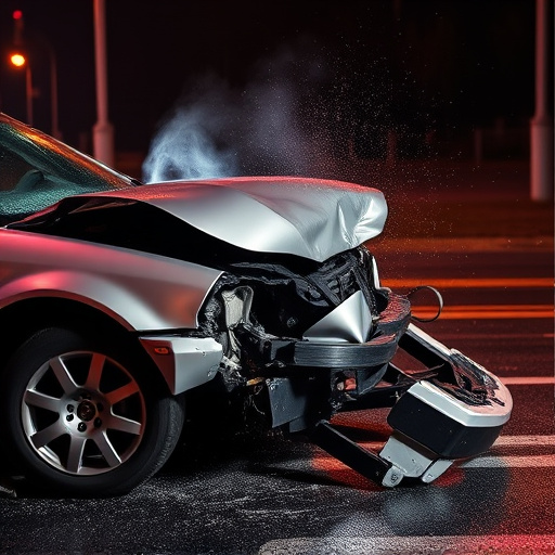 car crash damage