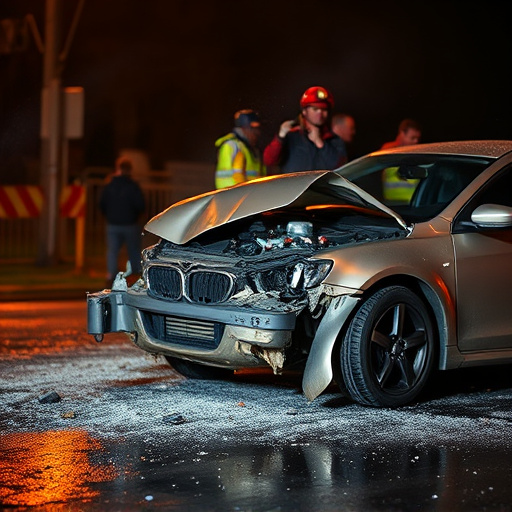 car crash damage