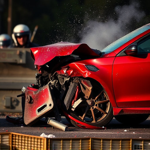 car crash damage