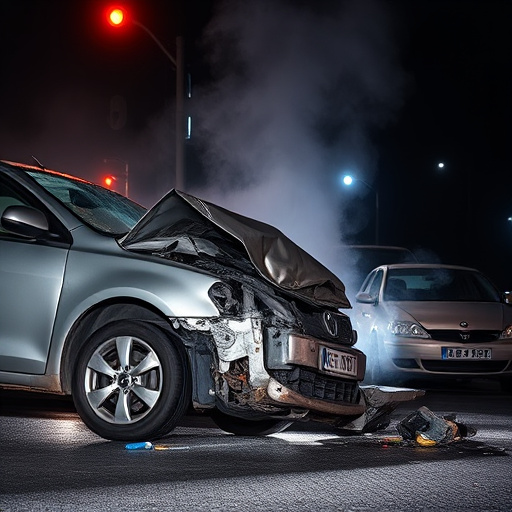 car crash damage