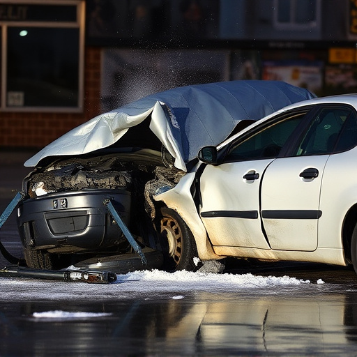 car crash damage