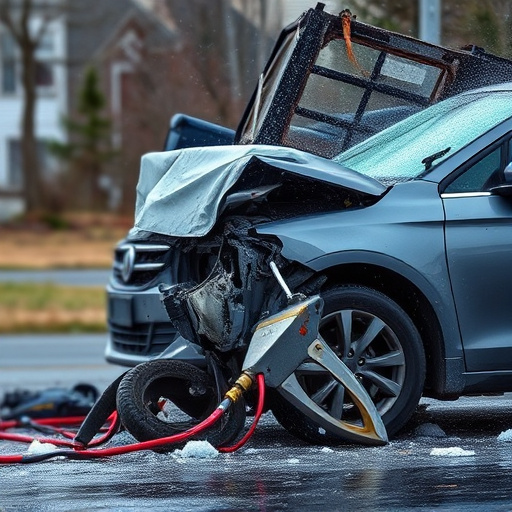 car crash damage
