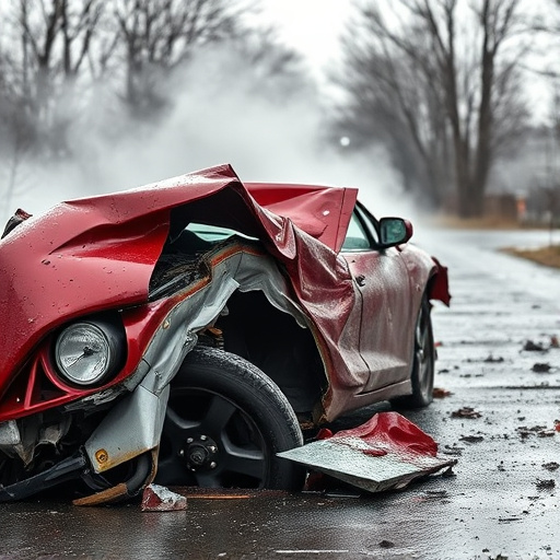 car crash damage