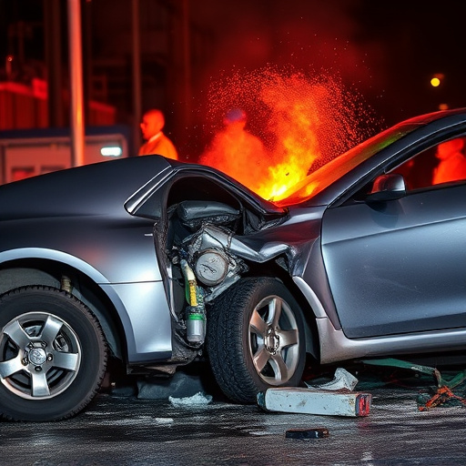 car crash damage