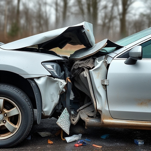 car crash damage