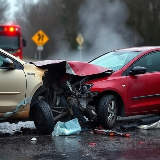 car crash damage