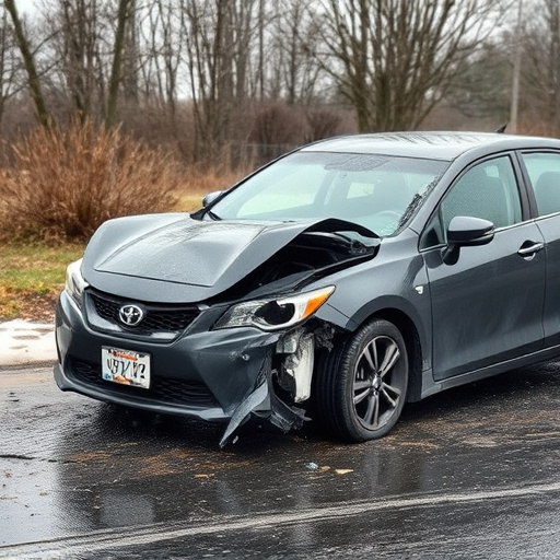 car crash damage