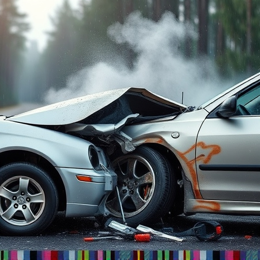 car crash damage