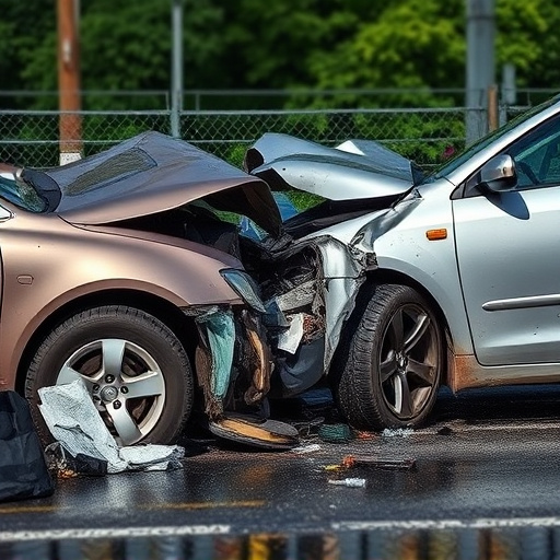car crash damage