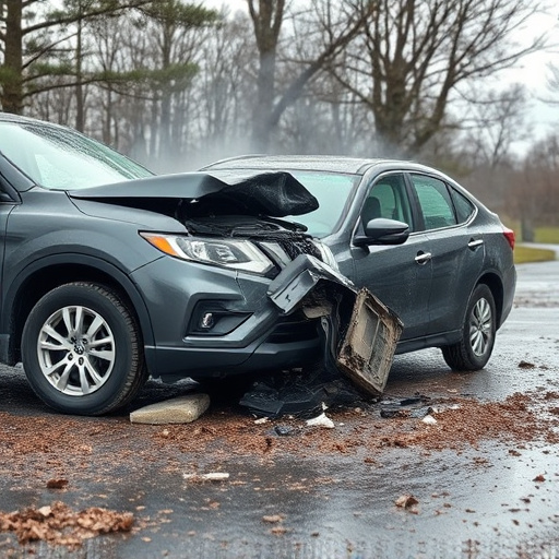 car crash damage