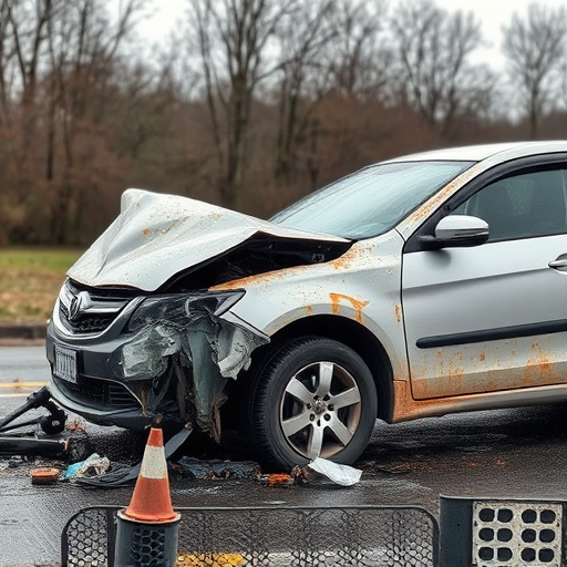 car crash damage