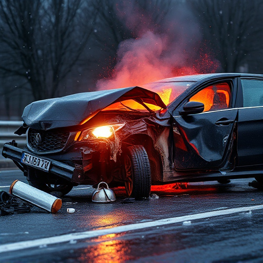 car crash damage