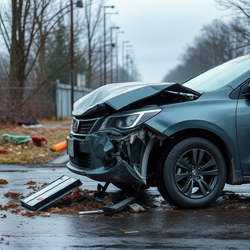 car crash damage