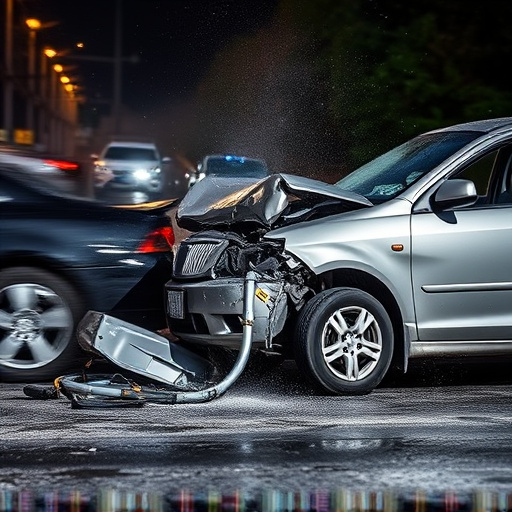 car crash damage