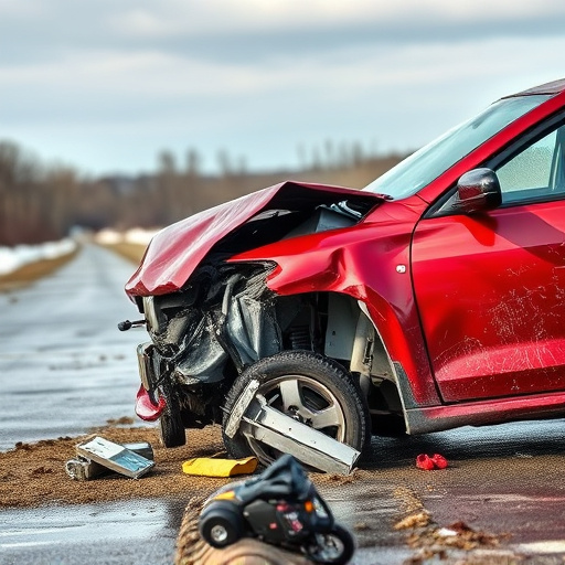 car crash damage