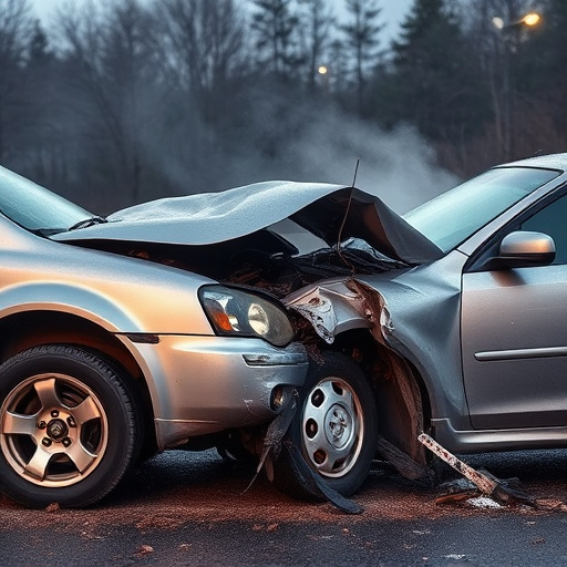 car crash damage