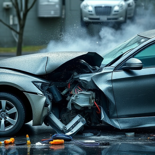 car crash damage