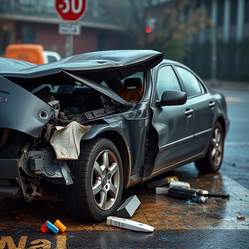 car crash damage