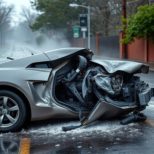 car crash damage