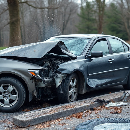 car crash damage