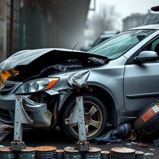 car crash damage