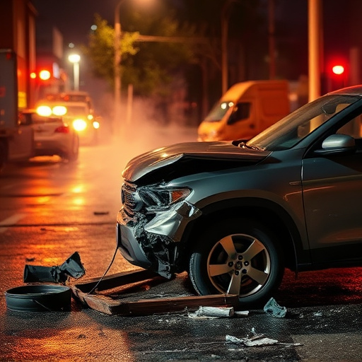car crash damage