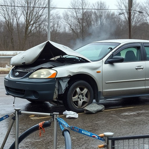 car crash damage