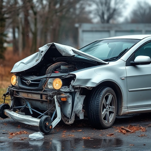 car crash damage
