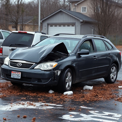 car crash damage