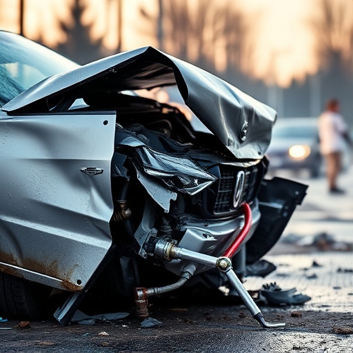 car crash damage