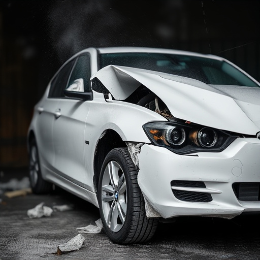 car crash damage