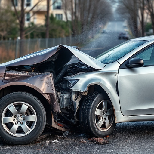 car crash damage