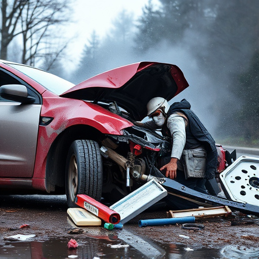 car crash damage