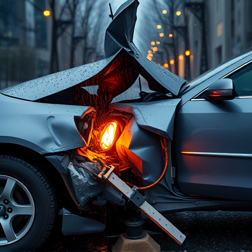 car crash damage
