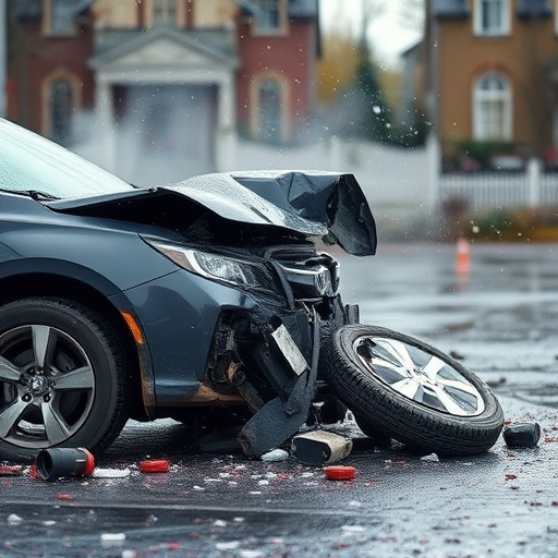 car crash damage