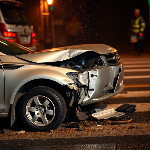 car crash damage